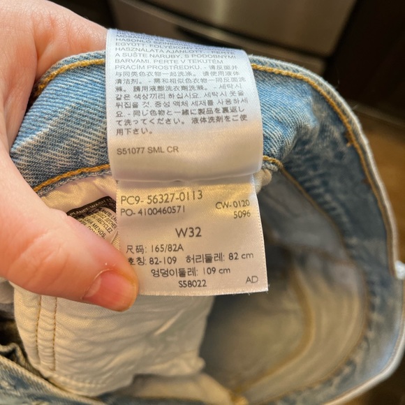 Levi’s cut-off denim shorts - Picture 3 of 4